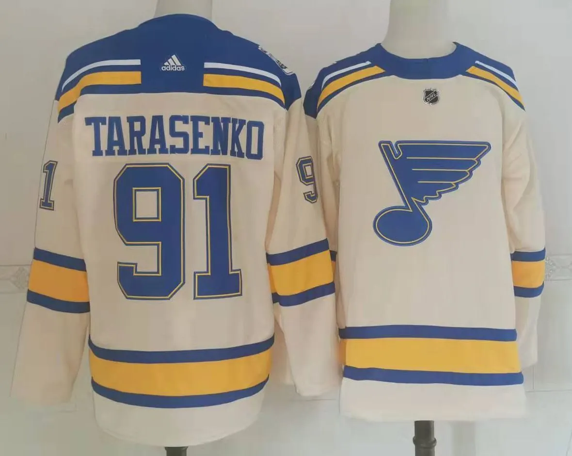 St. Louis Blues ice hockey jersey M-3XL 圣路易蓝调队冰球服 8