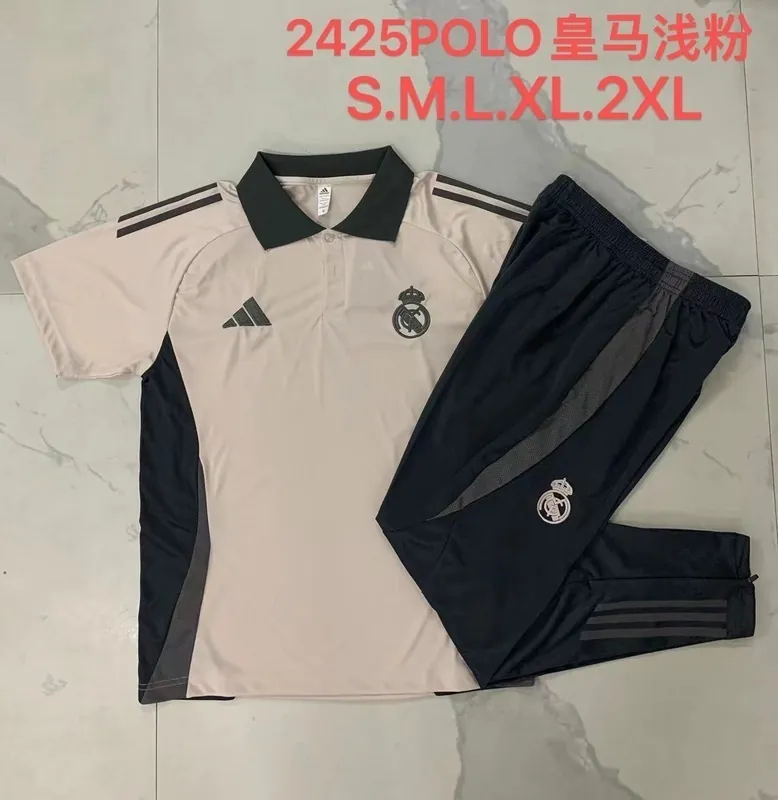 24-25 Real Madrid Polo Football Shirts 1