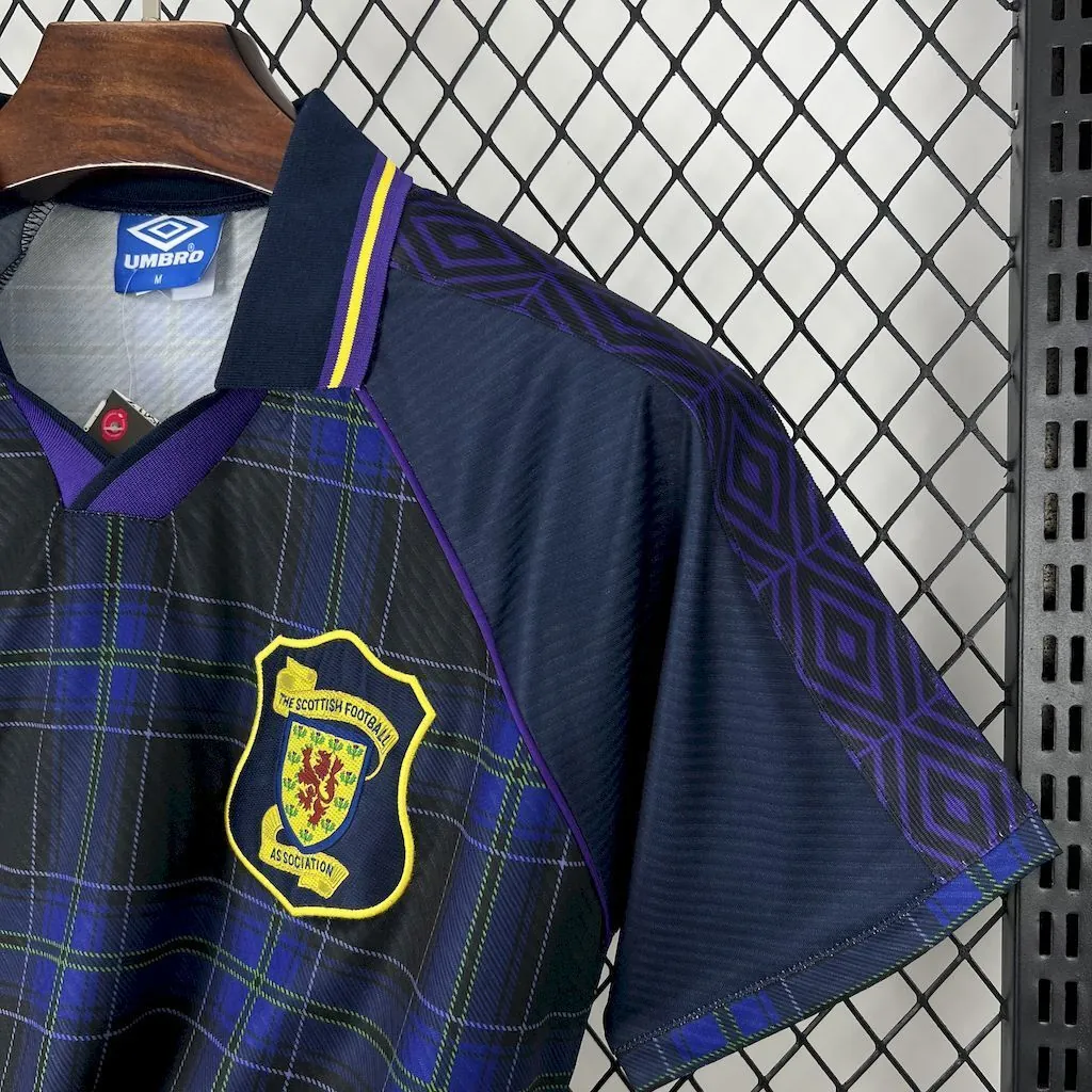 94-96 Scotland Home Retro Kit Football AAAAJersey Yupoo 6