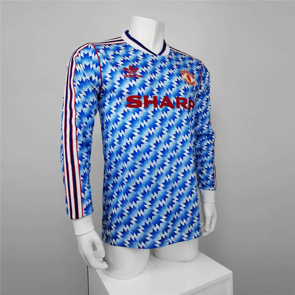 90-92 Manchester United away long sleeve 2