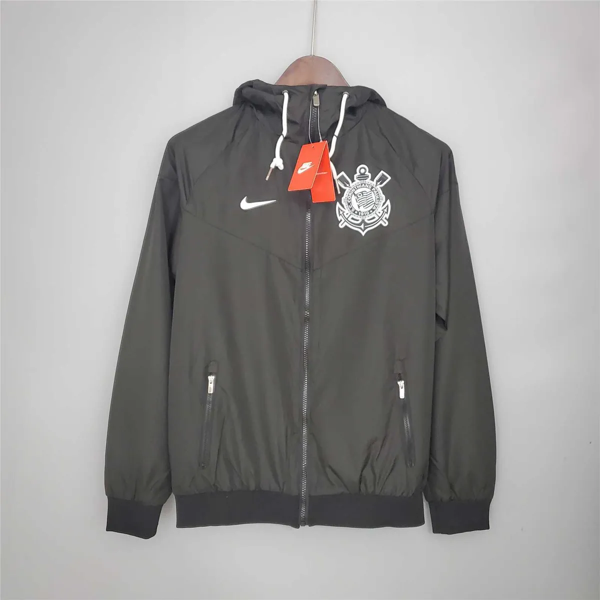 21-22 Corinthians Black Windbreaker 8