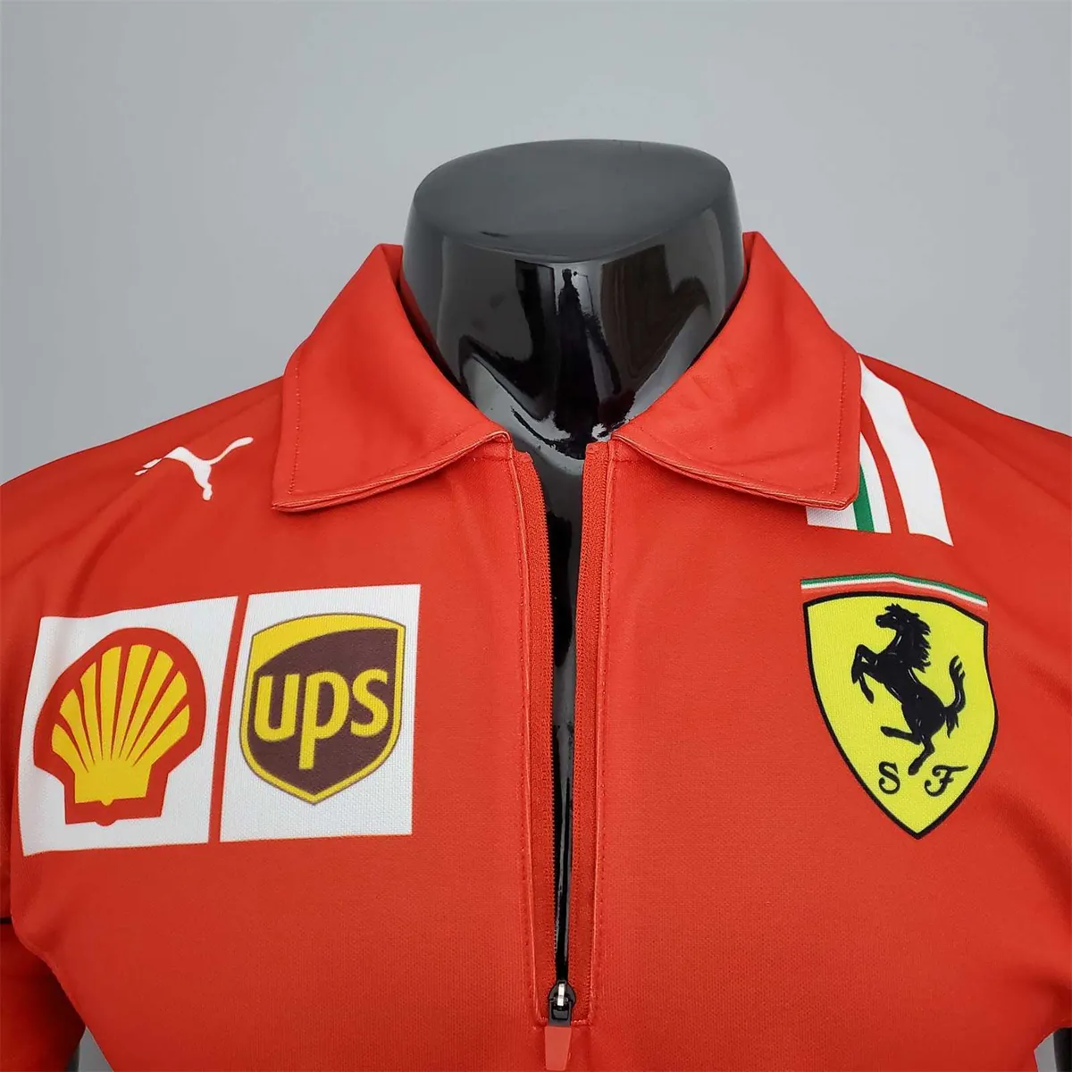 F1 Formula One; Ferrari racing suit Polo red 8