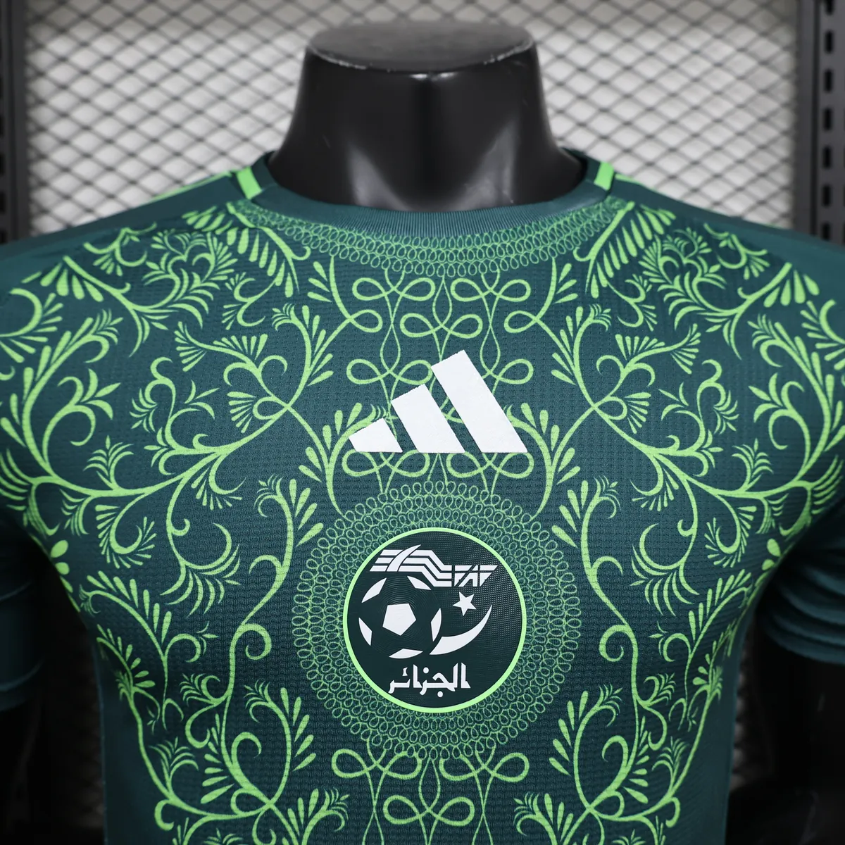 2024 Algeria Away Shirt Football player version T-Shirt AAAAJersey Supplier Yupoo 2