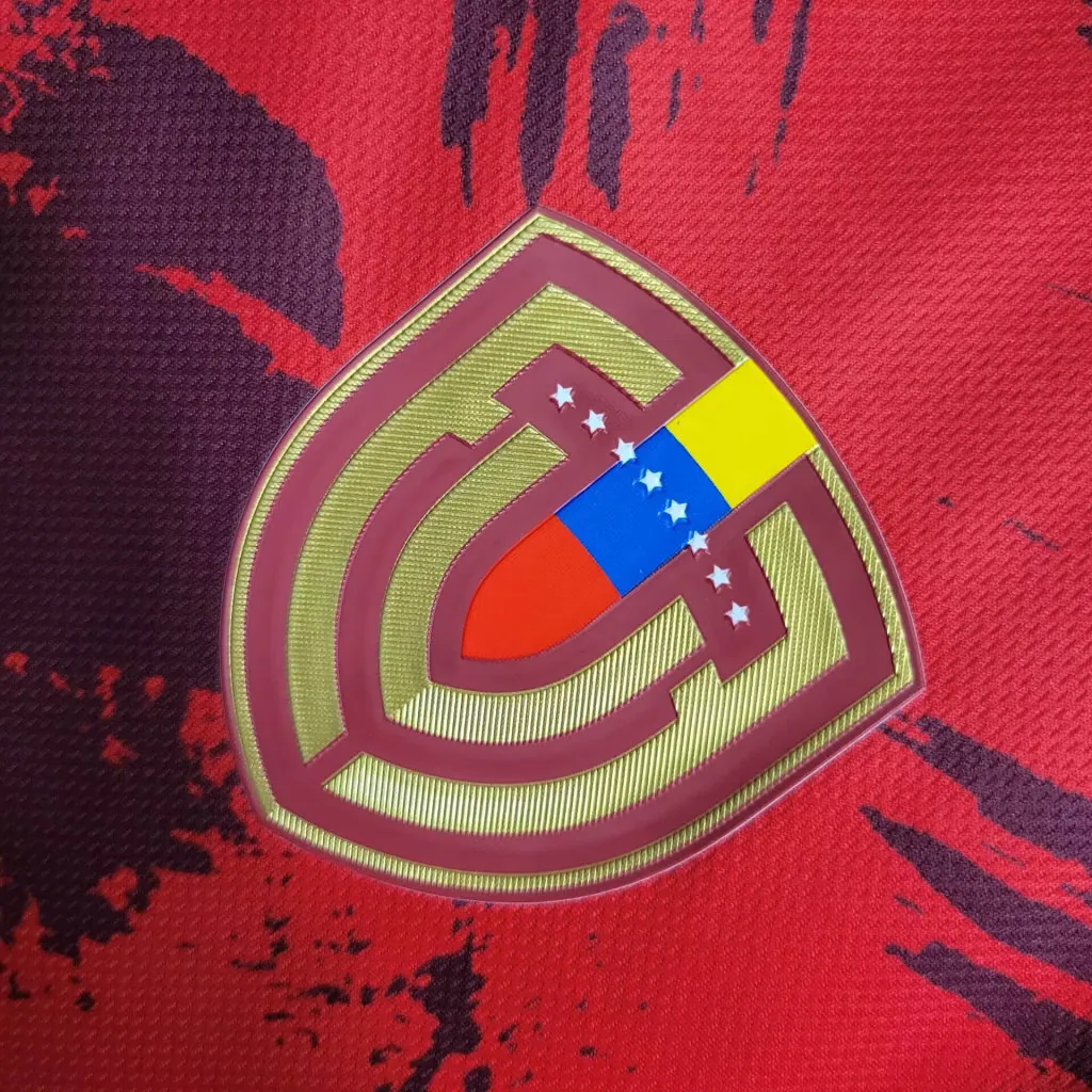 2023 Venezuela Home S-XXL Cheap Soccer Jerseys 4