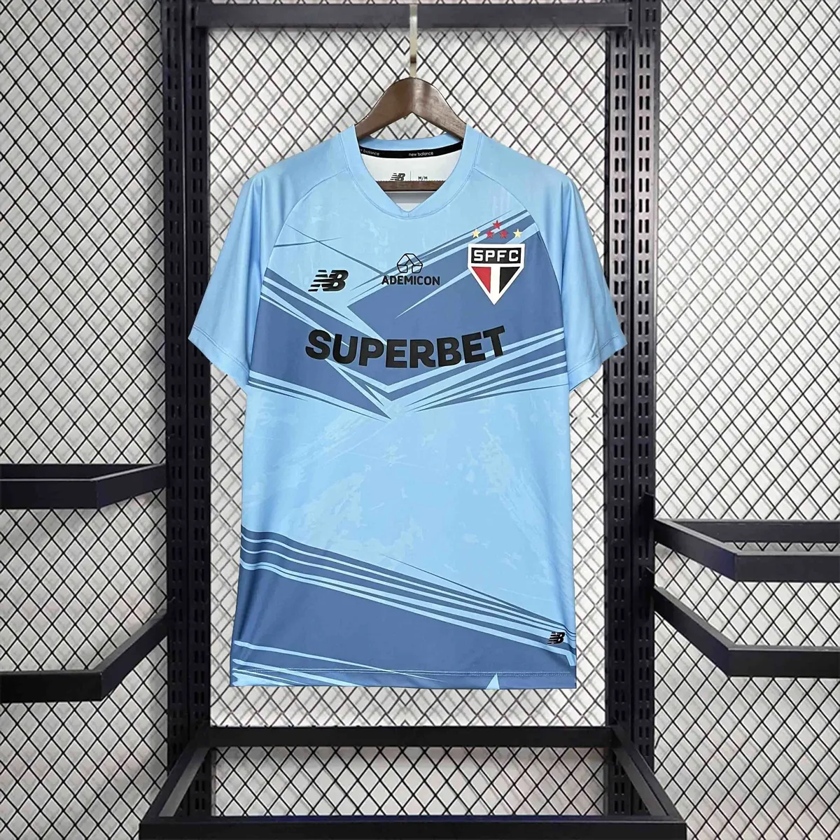 25-26 Sao Paulo Goalkeeper Blue Kit Soccer Uniforms AAAAJersey Supply Yupoo 6