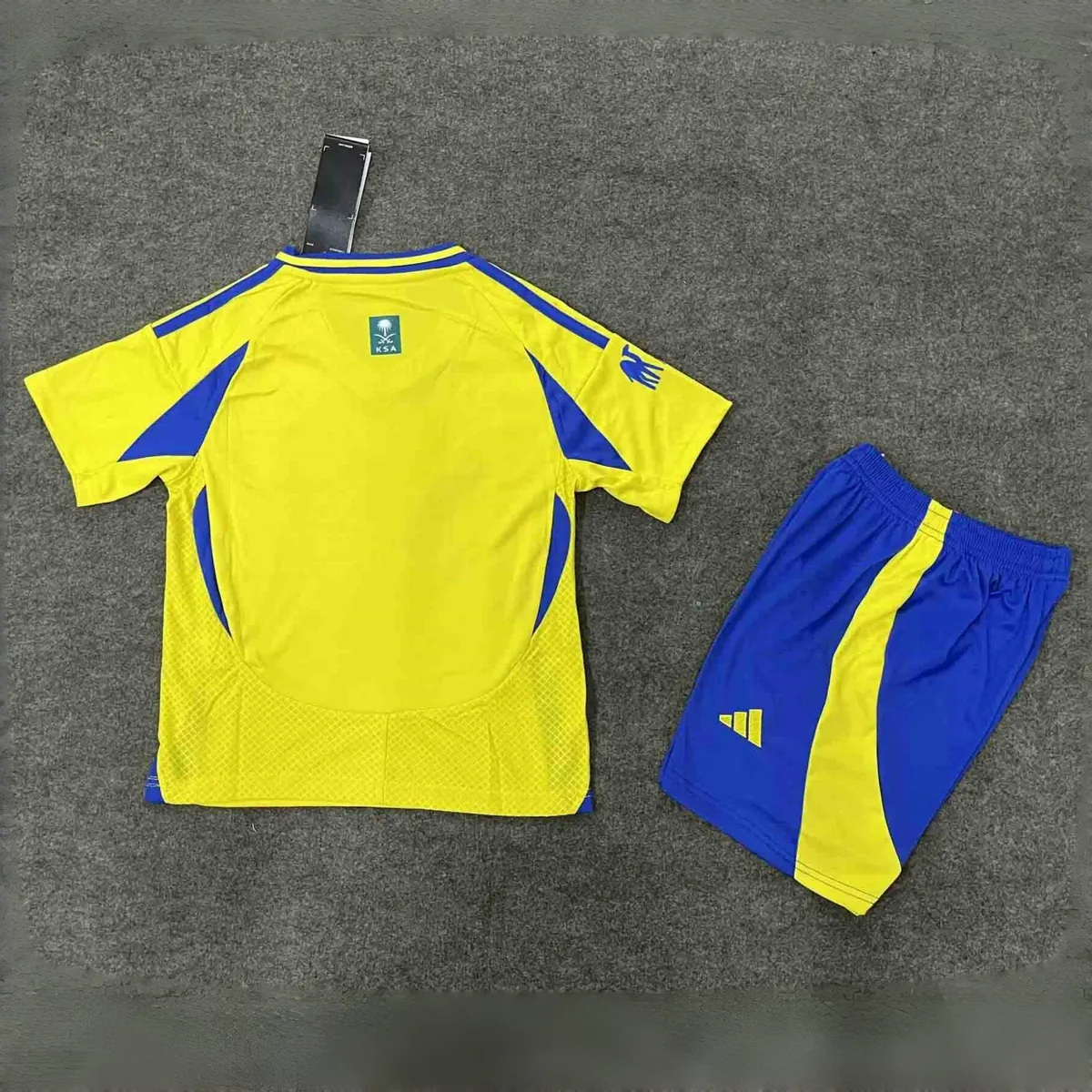 24-25 Al-Nassr Home Kid Kits Youth Apparels Sport AAAAJersey Yupoo 1