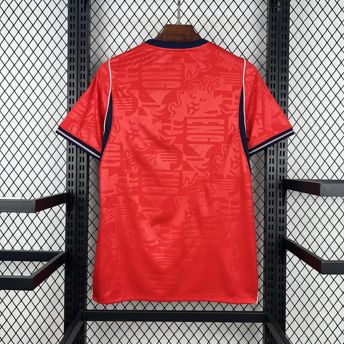 2026 World Cup England Mens Away Kit Red Football T-Shirt AAAAJersey Dropship Yupoo 7 4