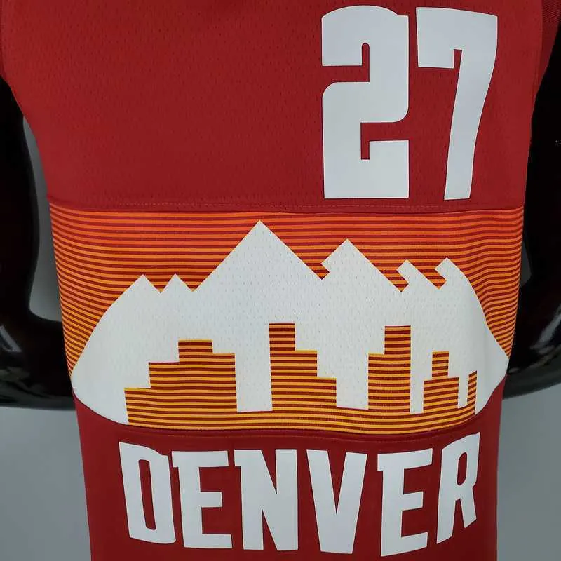 2021 MURRAY#27 Nuggets City Edition Red 2