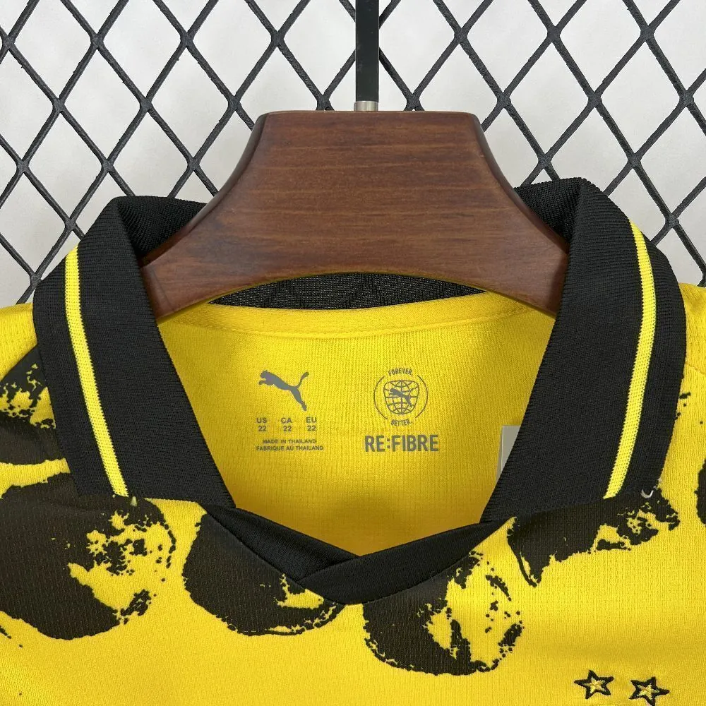 25-26 Dortmund Yellow Special Kids Kit Soccer Youth Apparels AAAAJersey Supply Yupoo 2