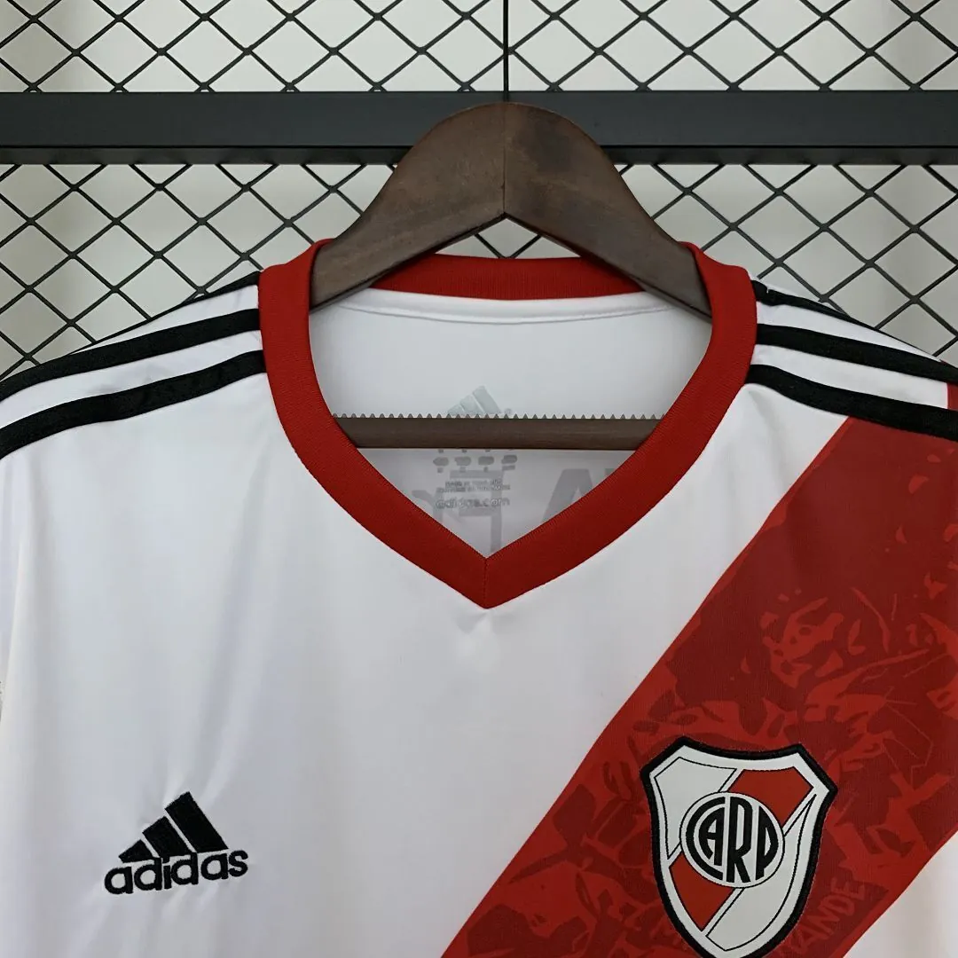 13-14 River Plate Home Retro Long Sleeve Kit Vintage Shirt AAAAJersey Dropship Yupoo 7