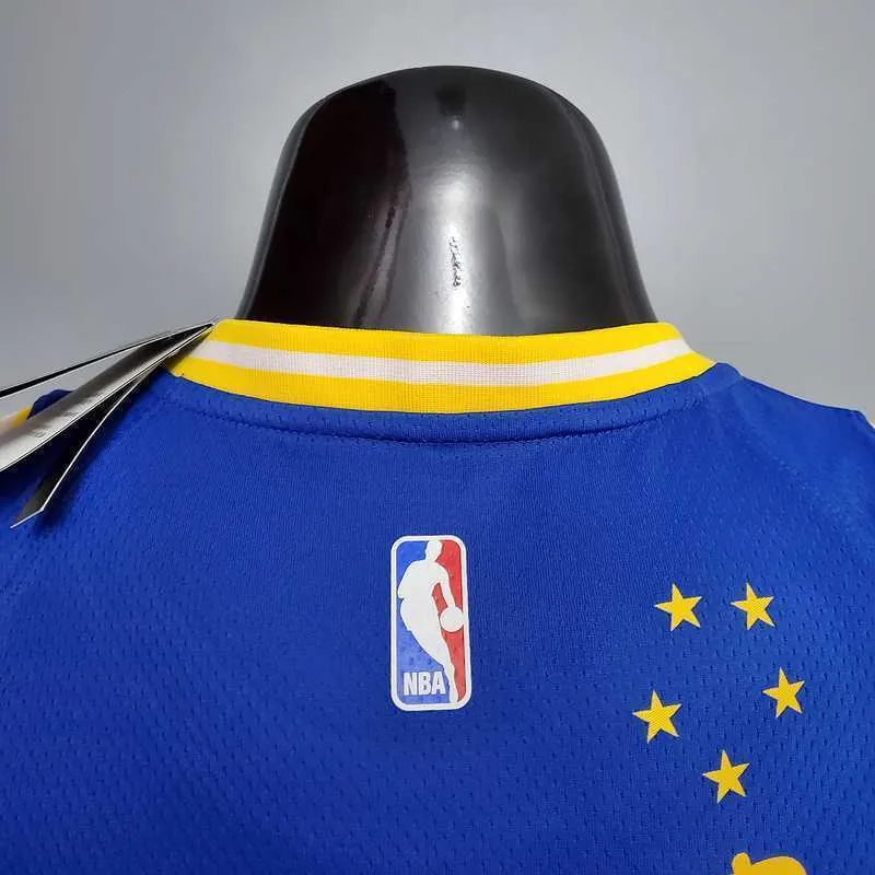 Tram version THOMPSON#11 Golden State Warriors blue 4