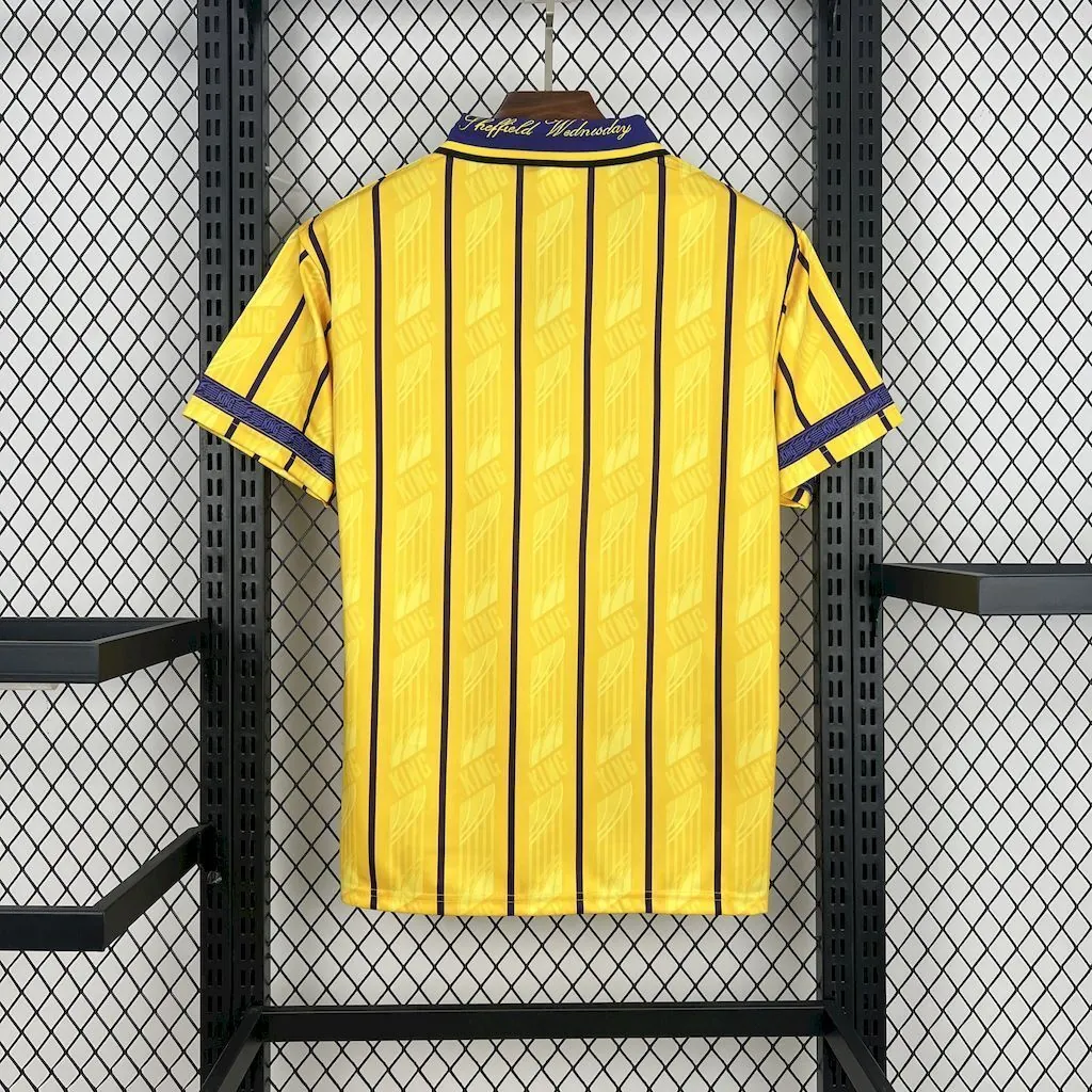 1995 Sheffield Wednesday F.C. Away Retro Kit Vintage Shirt AAAAJersey Wholesale Yupoo 6