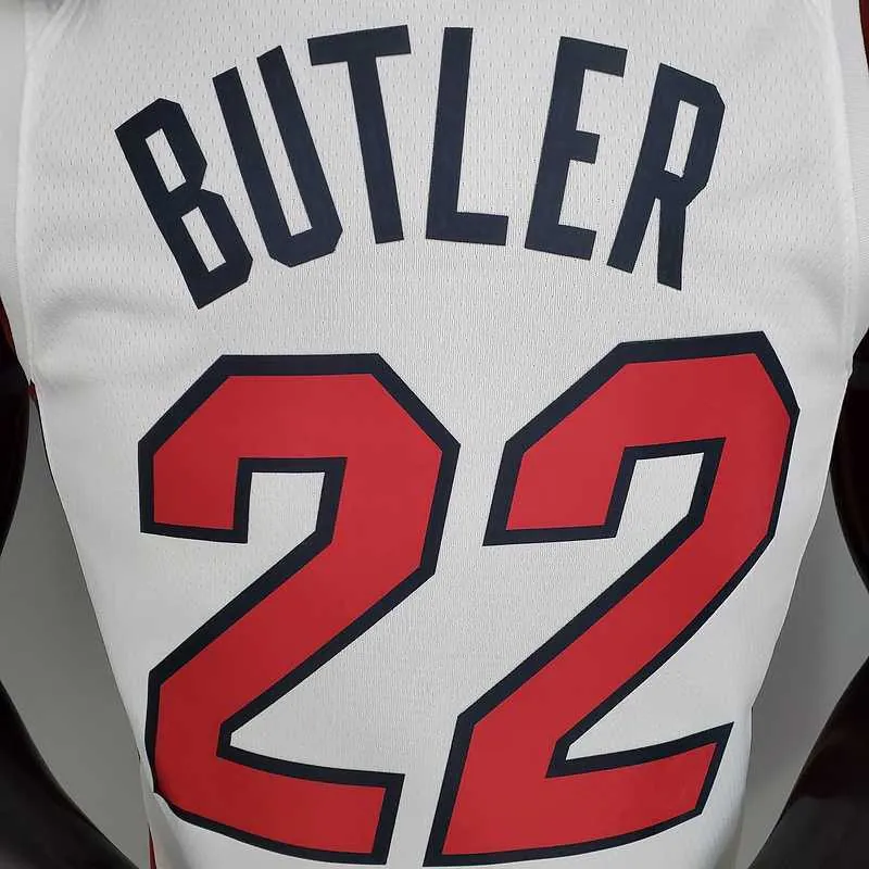 Miami Heat BUTLER#22 white 2