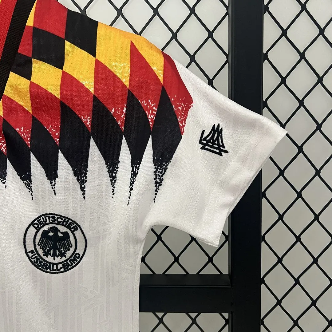 1994 Germany Home Retro Kids Kits Children Sets Football AAAAJerseys Yupoo 6