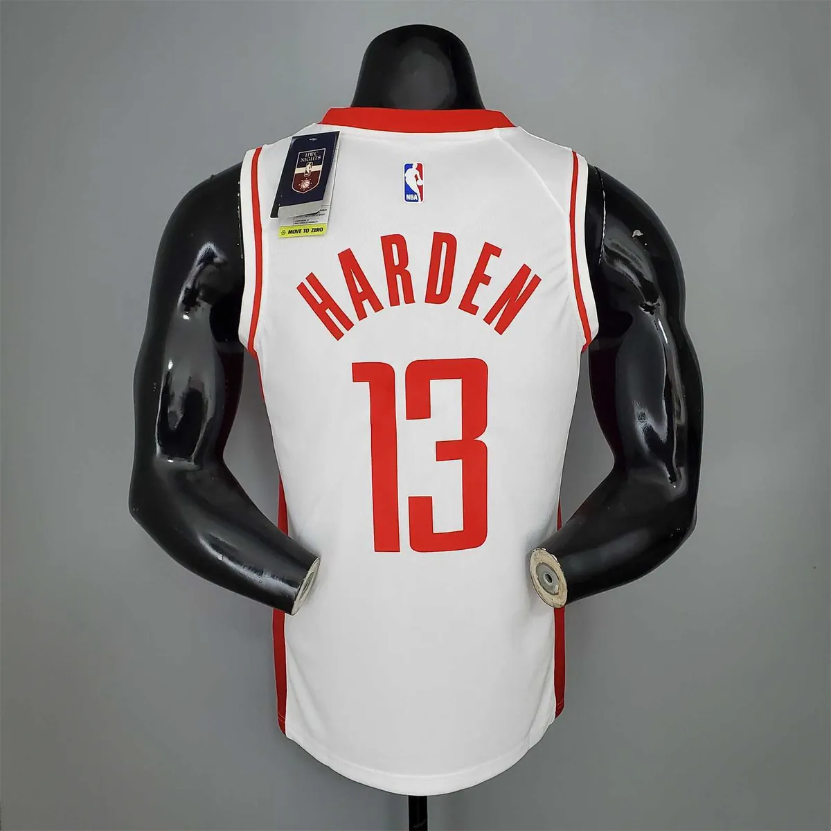 2021 HARDEN#13 Rockets White 4