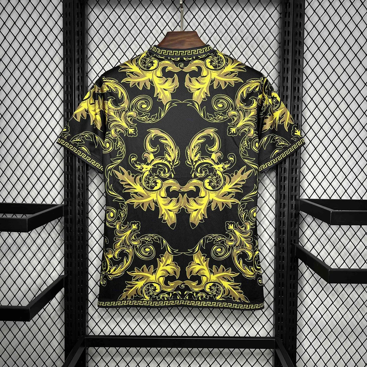 2022 Italy X Versace Black Gold Special Edition Kit AAAAJersey Supplier Yupoo 2