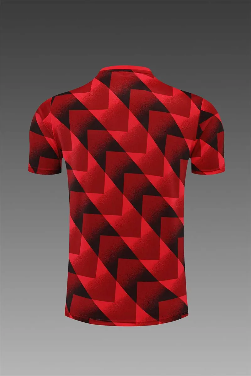22-23 Bayern Training Suit Short Sleeve Kit Red 2
