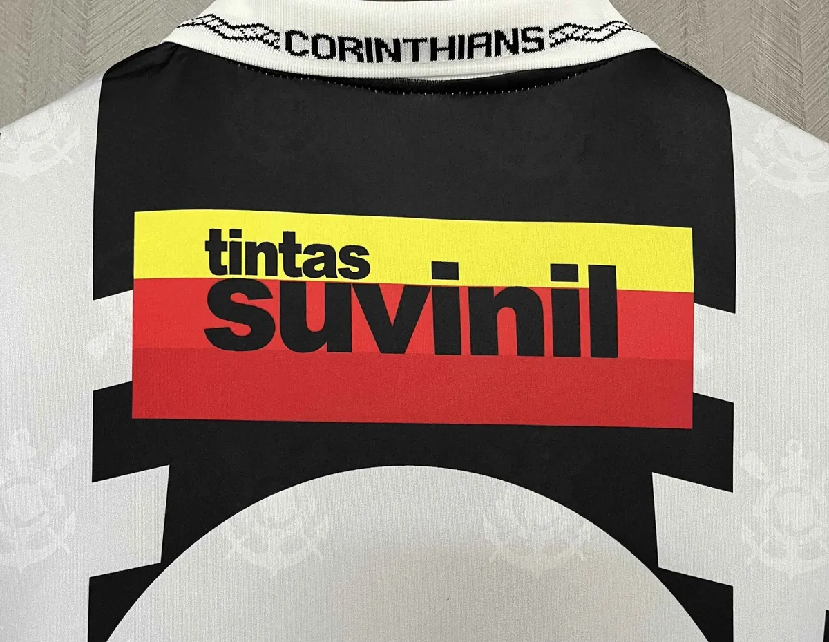 95-96 Corinthians Away Retro Kit Football AAAAJersey Yupoo 2
