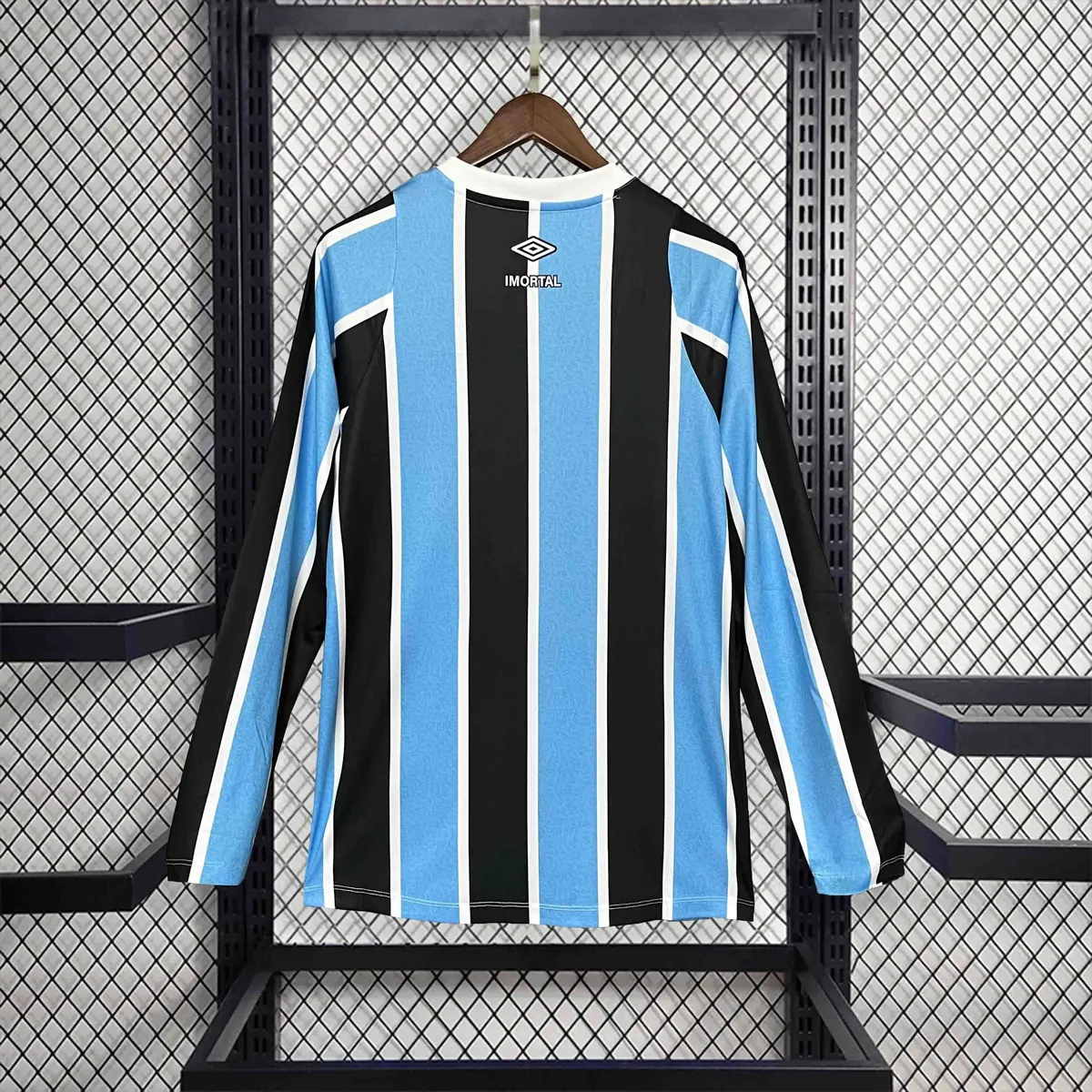 24-25 Gremio Home Kit Long Sleeve Shirt Sport AAAAJersey Yupoo 3