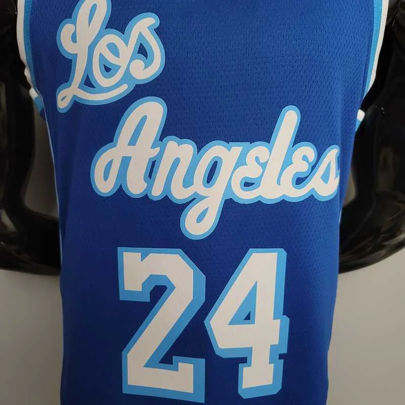 Retro night Bryant #24 Lakers black 2