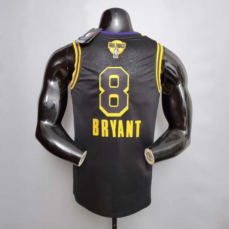 New Bryant #8 Lakers black 4