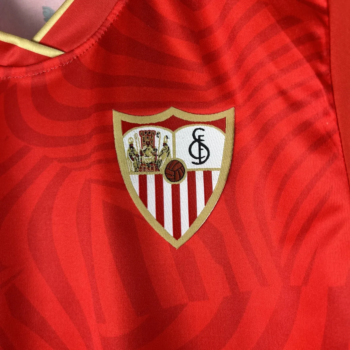 23-24 kids Sevilla away size 16-28 football t-shirt 3