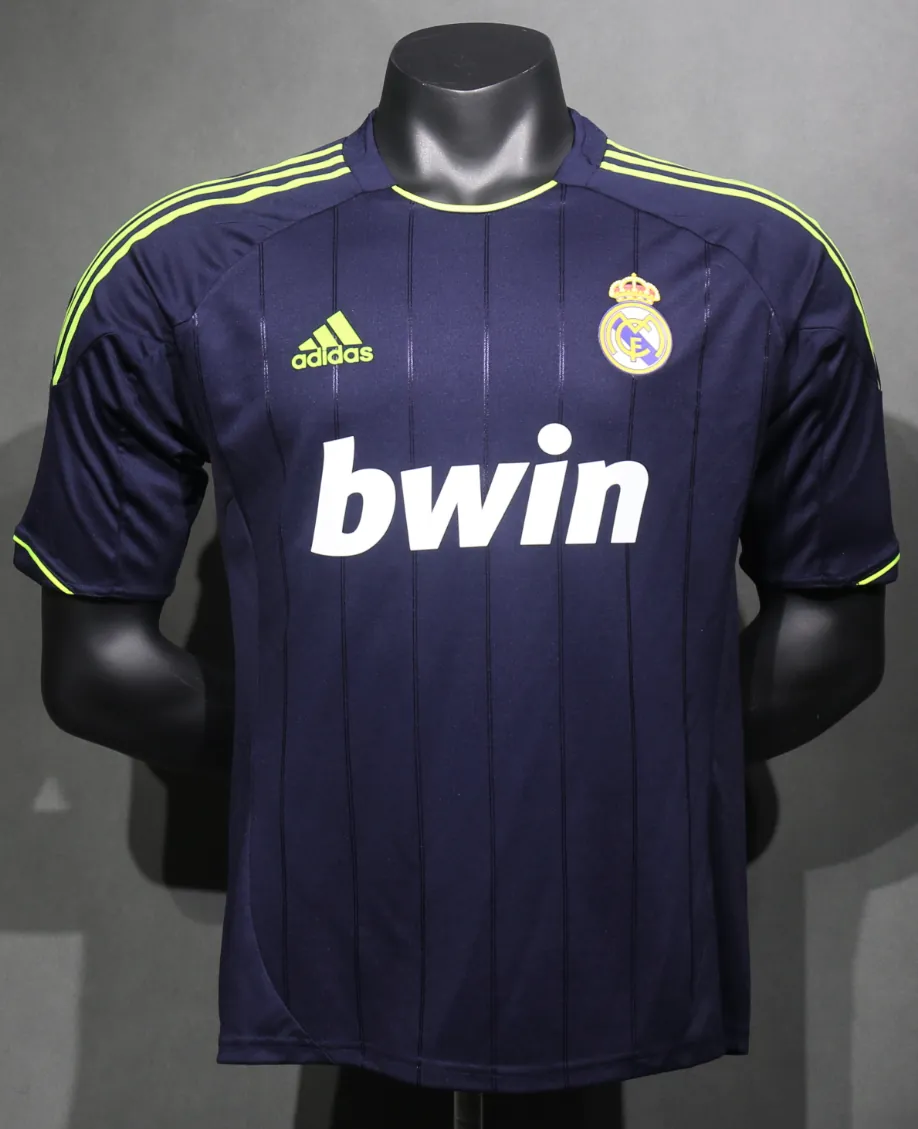 12-13 Real Madrid Away Retro Kit Vintage Player Version Sino Shirt AAAAJersey Dropship Yupoo 6