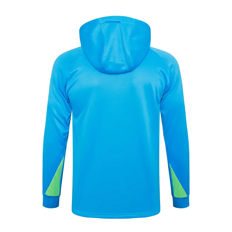 2024 Brazil Hoodie Long Sleeve Training Suit Football Shirts 2