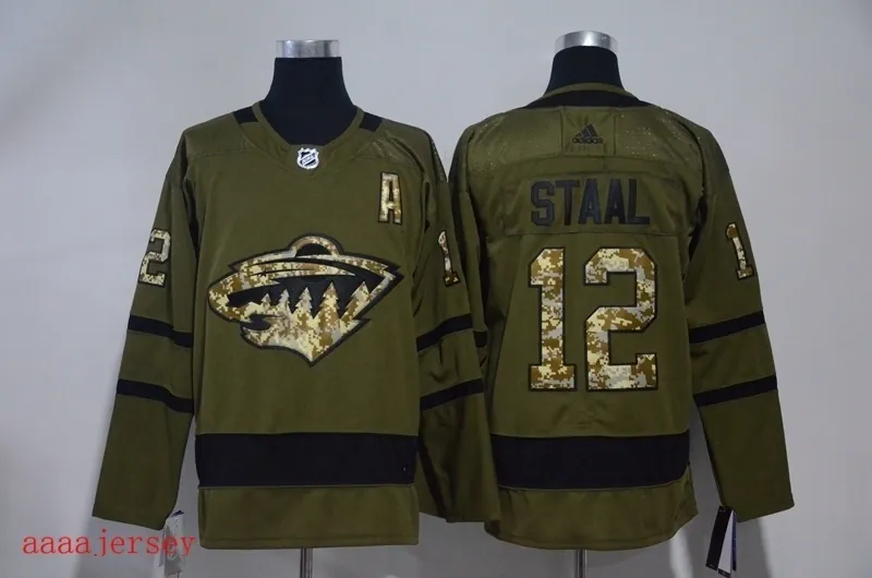 Minnesota wild ice hockey jersey M-3XL 明尼苏达荒野队冰球服 1