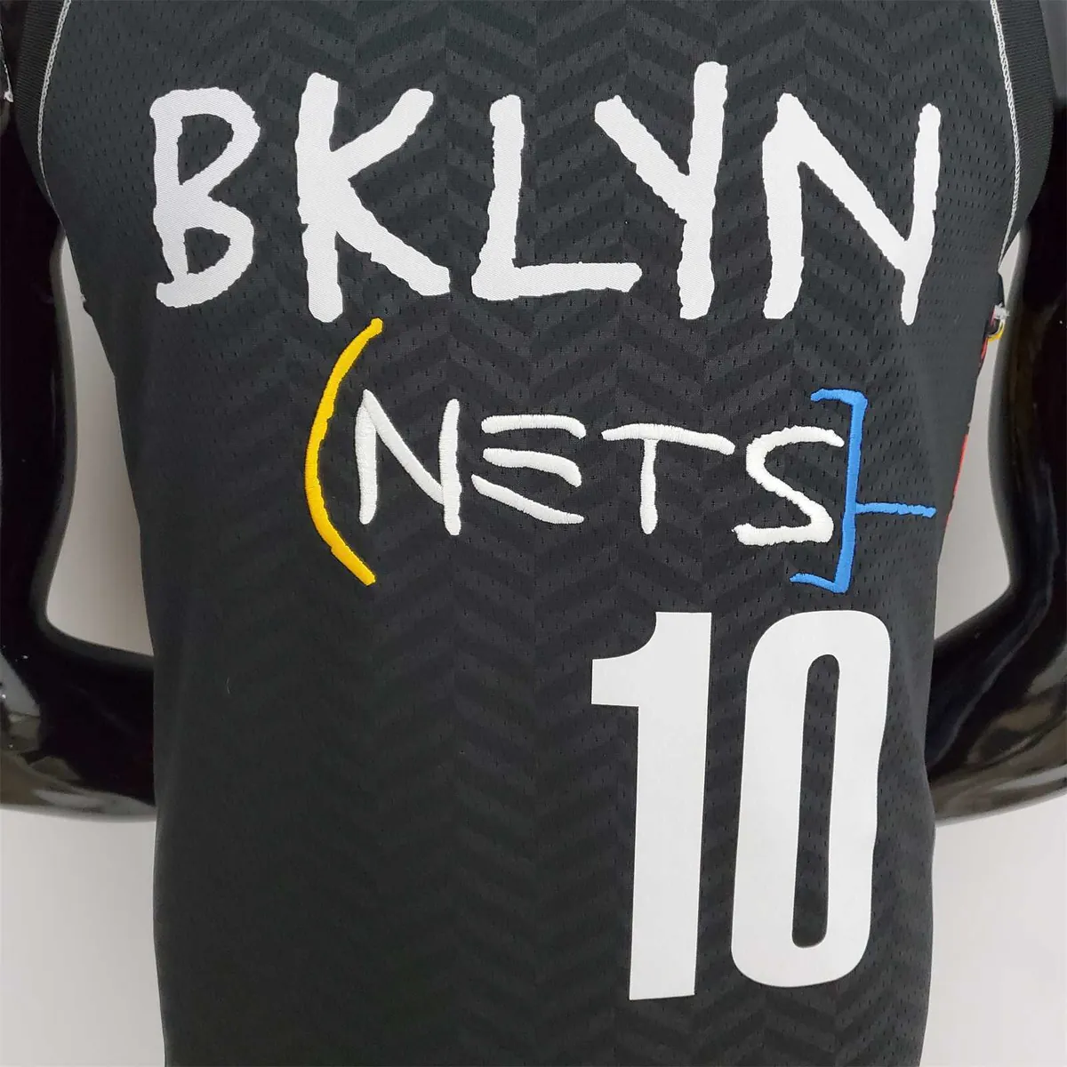 Brooklyn Nets Simmons #10 City Edition Black 4