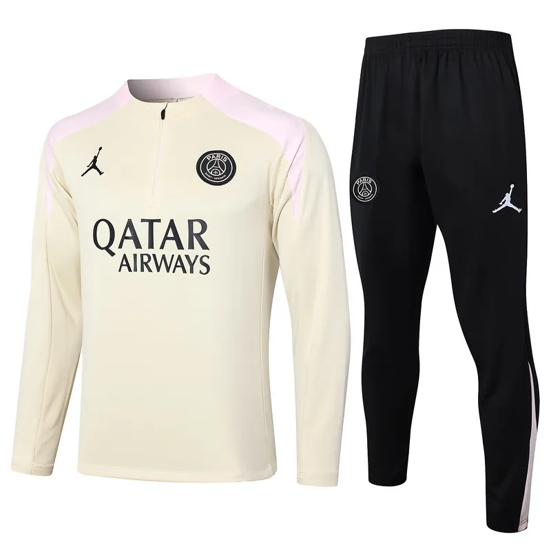 24-25 PSG Long Sleeve Training Suit Football Shirts 3