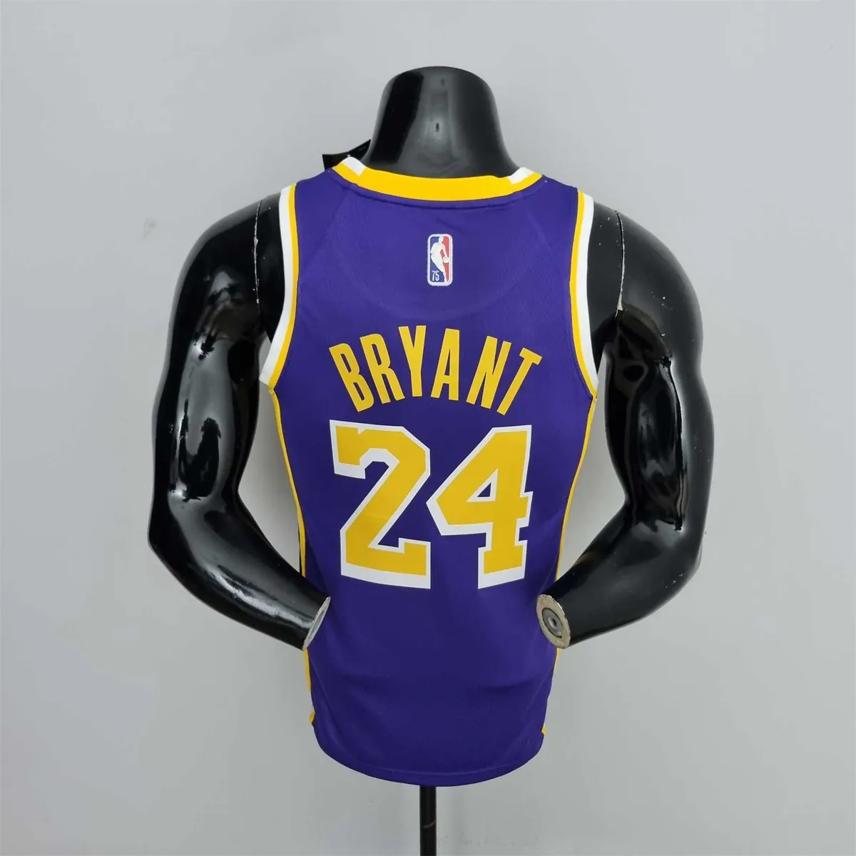 75th Anniversary James #23 Los Angeles Lakers Jordan Purple NBA Jersey 9