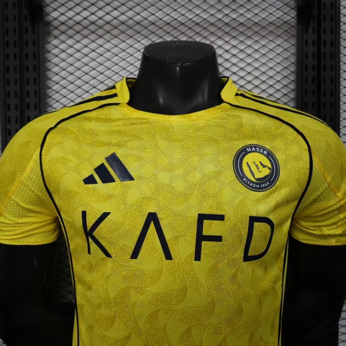 25-26 Al-Nassr Home Yellow Kit Player Version Soccer Shirt AAAAJersey Yupoo 4