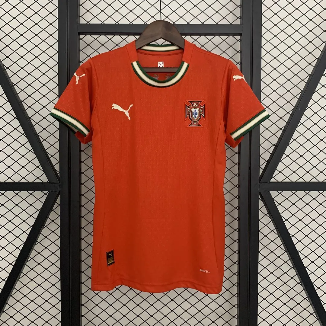 2025 Portugal Home Women Shirt Lady Uniform AAAAJersey Wholesale Yupoo 10