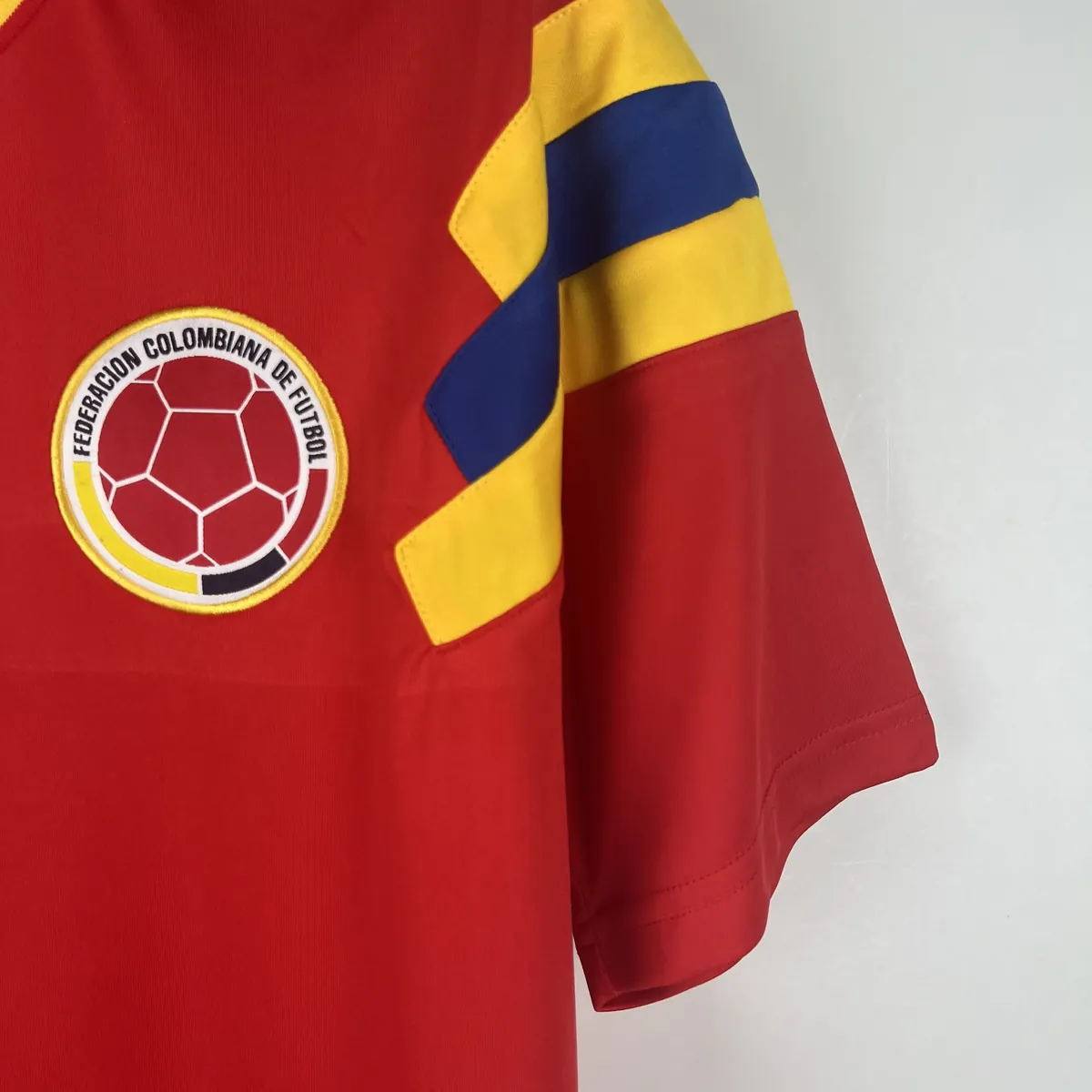 1990 Colombia Retro Away S-XXL best soccer jersey 2