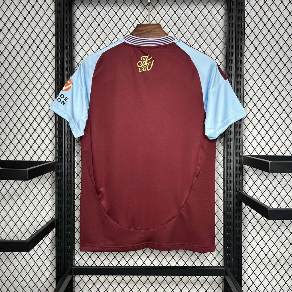 24-25 Aston Villa Home Kit Soccer Uniforms Soccer AAAAJersey Yupoo 5