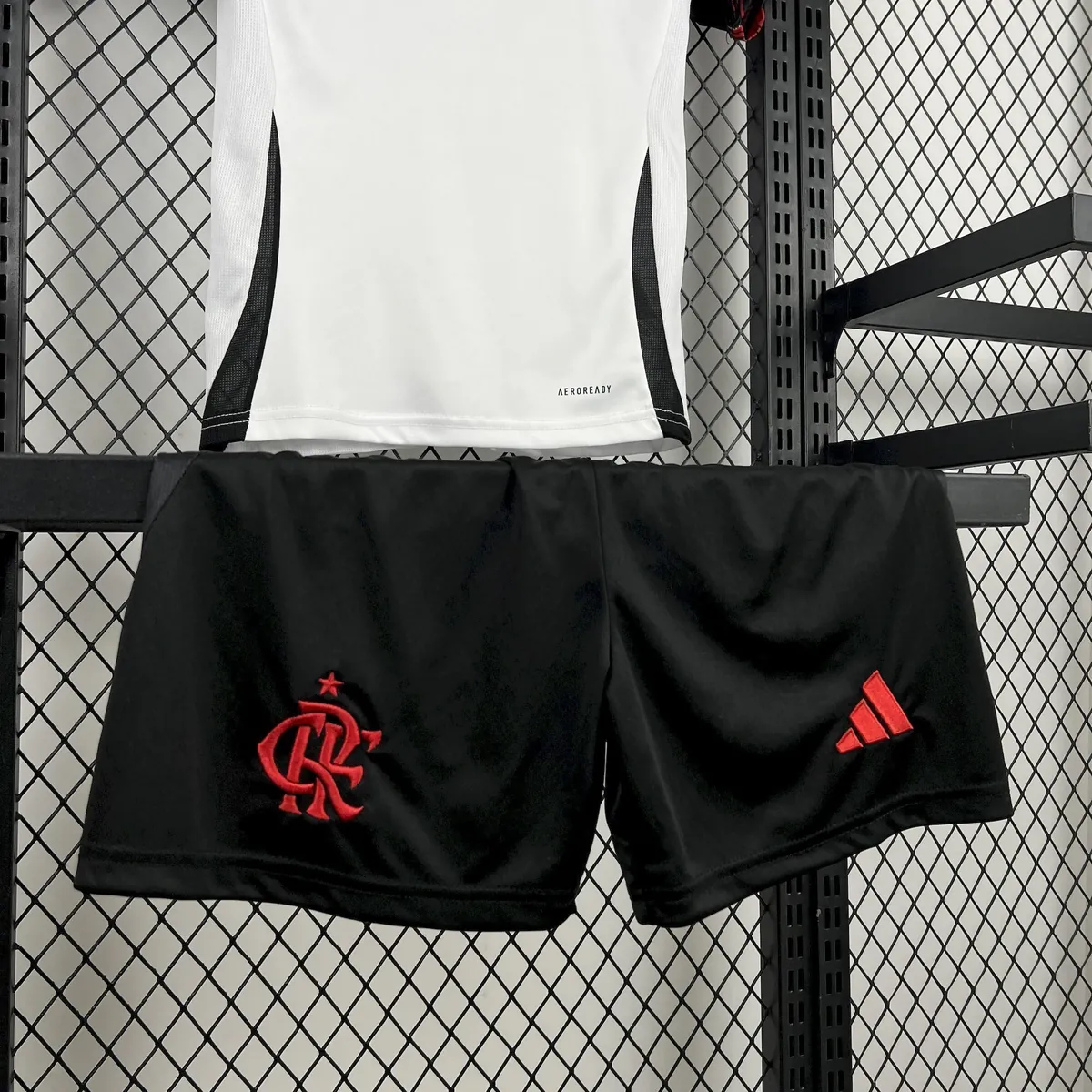 25-26 Flamengo Away Kids Kit Soccer T-Shirt AAAAJersey Supply Yupoo 5