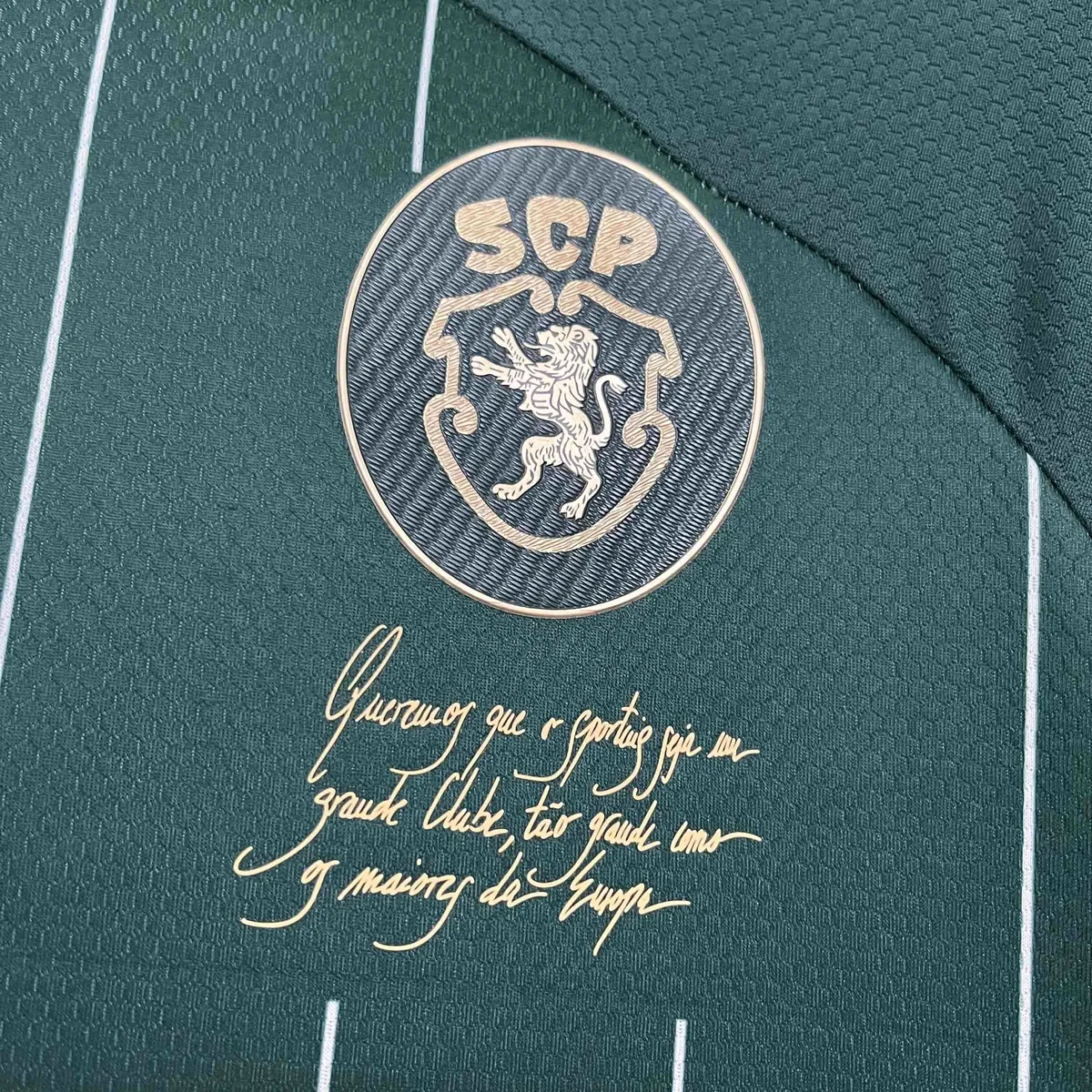 24-25 Sporting Lisbon Green Special Edition Kit Jersey Supplier Yupoo 6