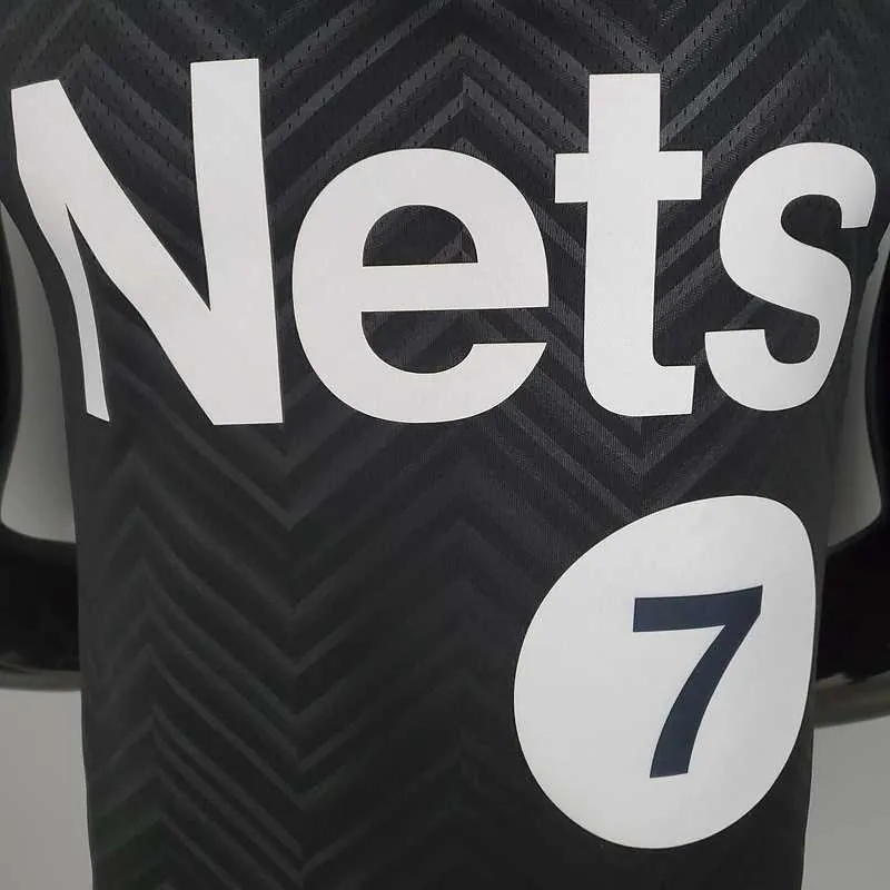2021 Durant #7 Brooklyn Nets Bonus Edition Black 3