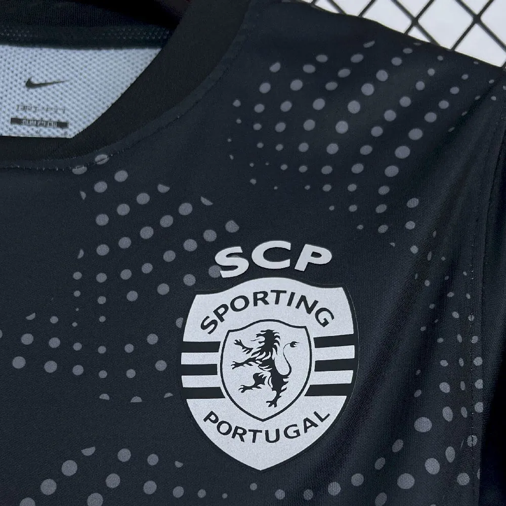 25-26 Sporting Lisbon Away Kit Football T-Shirt Soccer AAAAJersey Dropship Yupoo 2