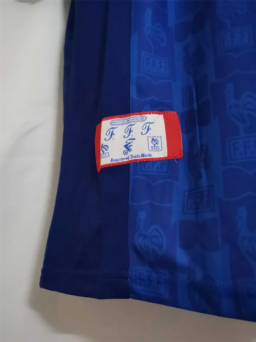 1996 France home blue 7