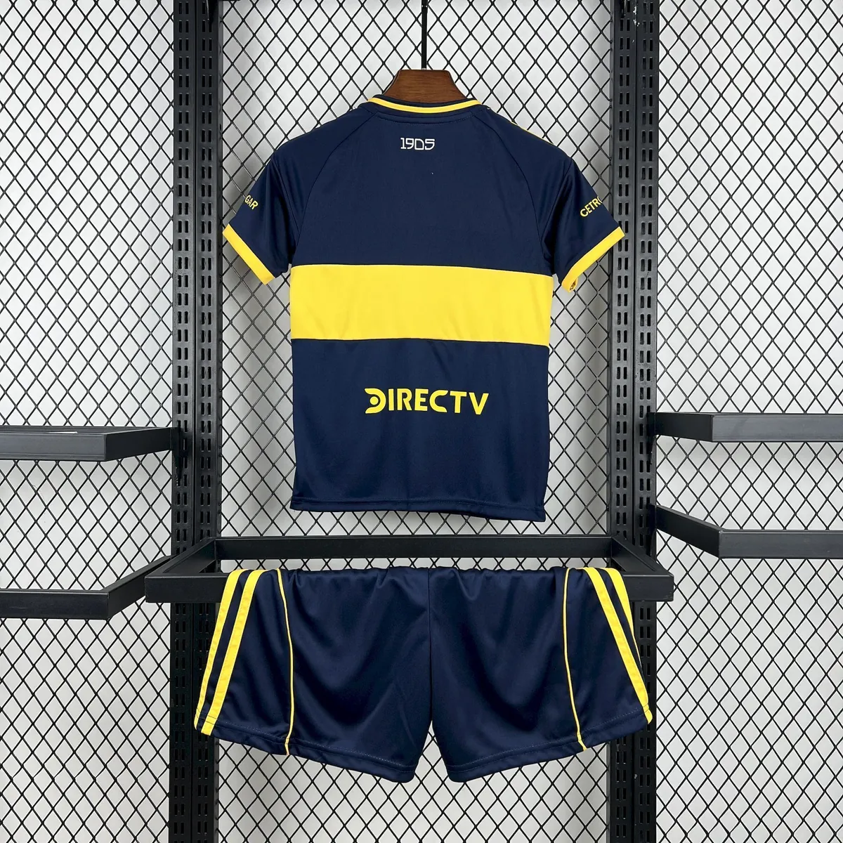 25-26 Boca Juniors Home Kids Kit Soccer Youth Apparels AAAAJersey Supply Yupoo 4