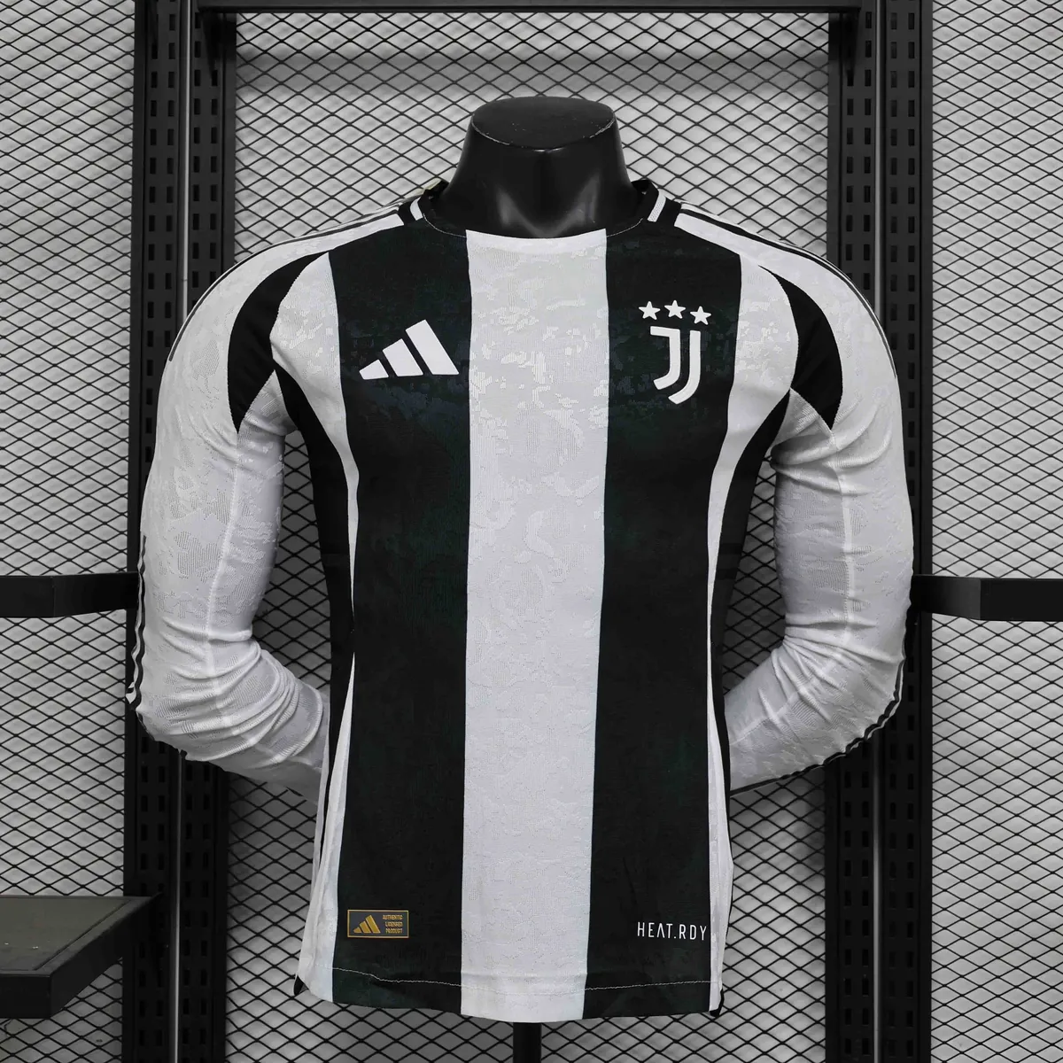 24-25 Juventus Home Long Sleeve Player Version Shirt Sport AAAAJersey Yupoo S-2XL 2