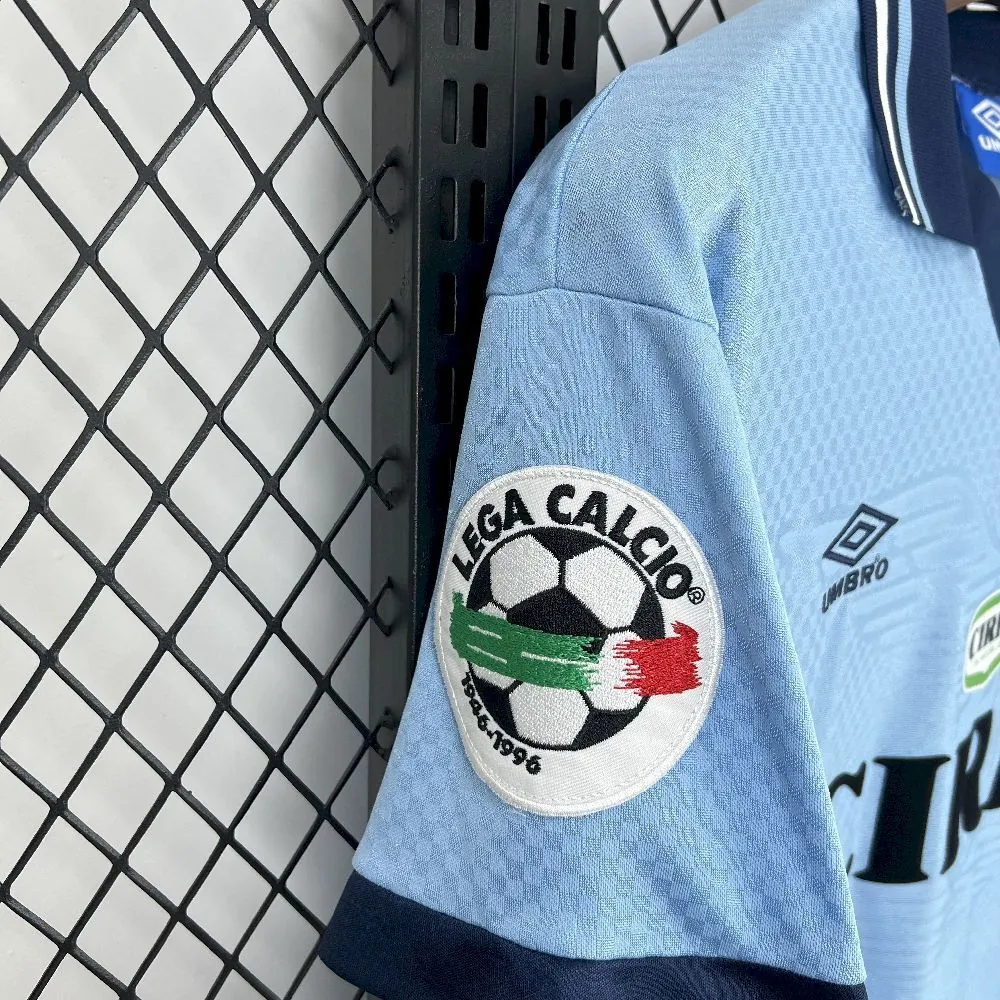 96-97 Lazio Home Retro Kit Vintage Shirt AAAAJersey Supply Yupoo 4