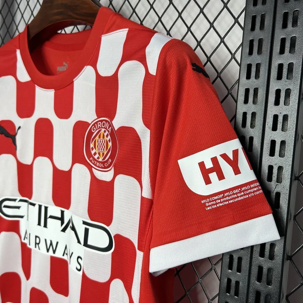 24-25 Girona Home Kit Football Apparels Sport AAAAJersey Yupoo 4