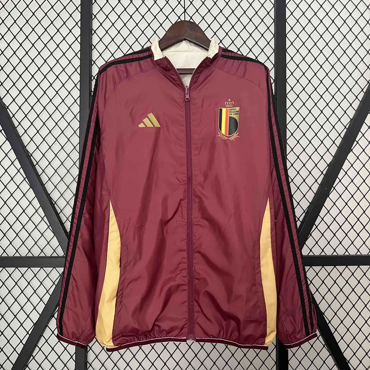 2024 Belgium Trench Coat Reversible Windbreaker Double-Sides Jacket AAAAJersey Supplier Yupoo 6