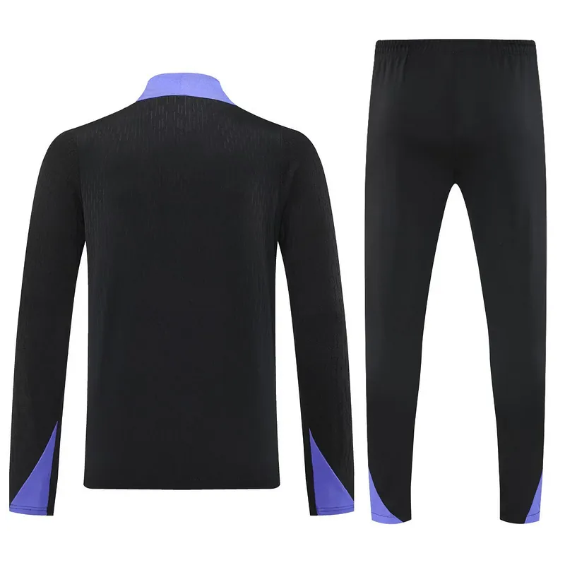 25-26 Barcelona x Kobe Bryant Training Kits Long Football Tracksuits 2