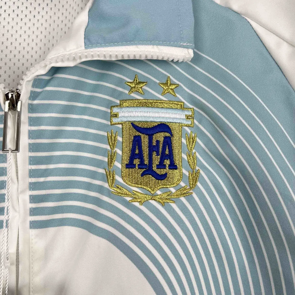 2025 Argentina White Blue Windbreaker Jacket AAAAJersey Supply Yupoo 4