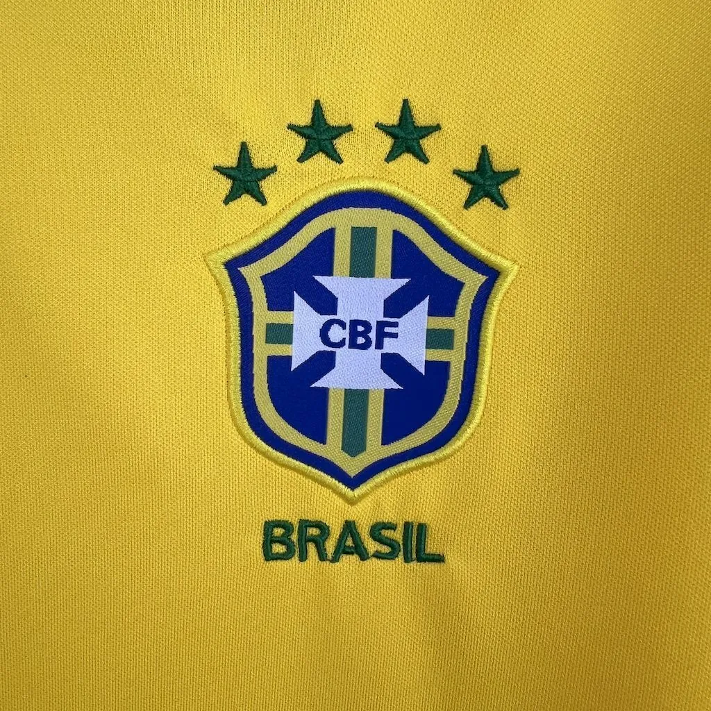 1997 Brazil Home Retro Kit Vintage Shirt AAAAJersey Supplier Yupoo 1