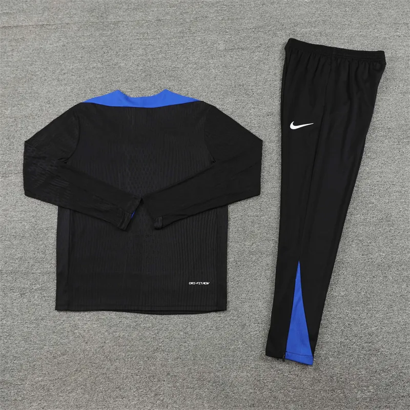 2024 France Long Sleeve Training Suit Football Shirts 1